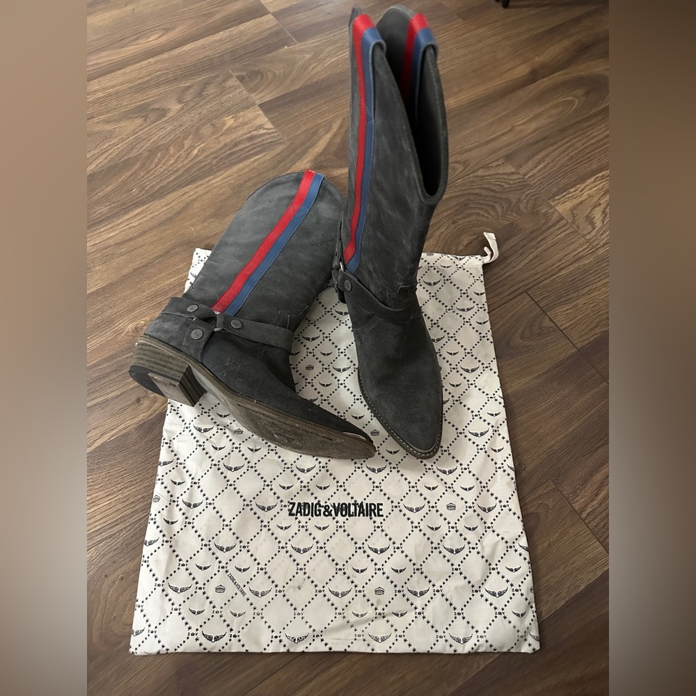 Zadig Voltaire cowboy boots - Picture 12 of 16